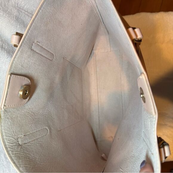 Michael Kors Blush Pink 2 in 1 Tote - Picture 8 of 11